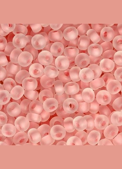 Бісер Чеський Профарбований матовий 646 / 38394 калібр 10/0 Рожевий 5 грам Preciosa (316918253)