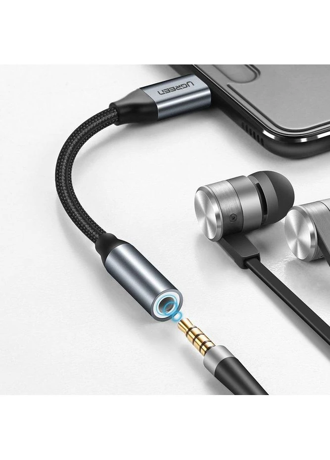 Кабель Type C - AUX Audio M/F 0.10м AV142 Ugreen (397316717)