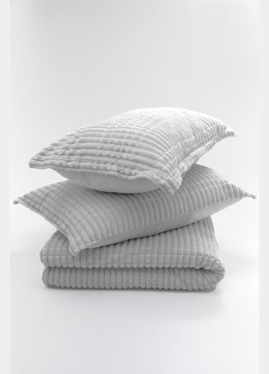 Покрывало с наволочками Modern Line 220х240 см. Светло-серый Merinos (318387149)