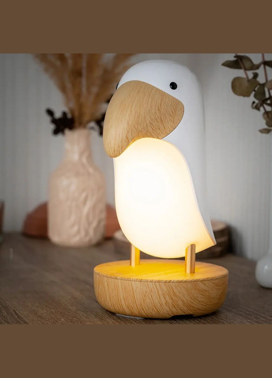 Ночник настольный "Тукан" LJC-164 Ночники / Светильники No Brand (342369301)