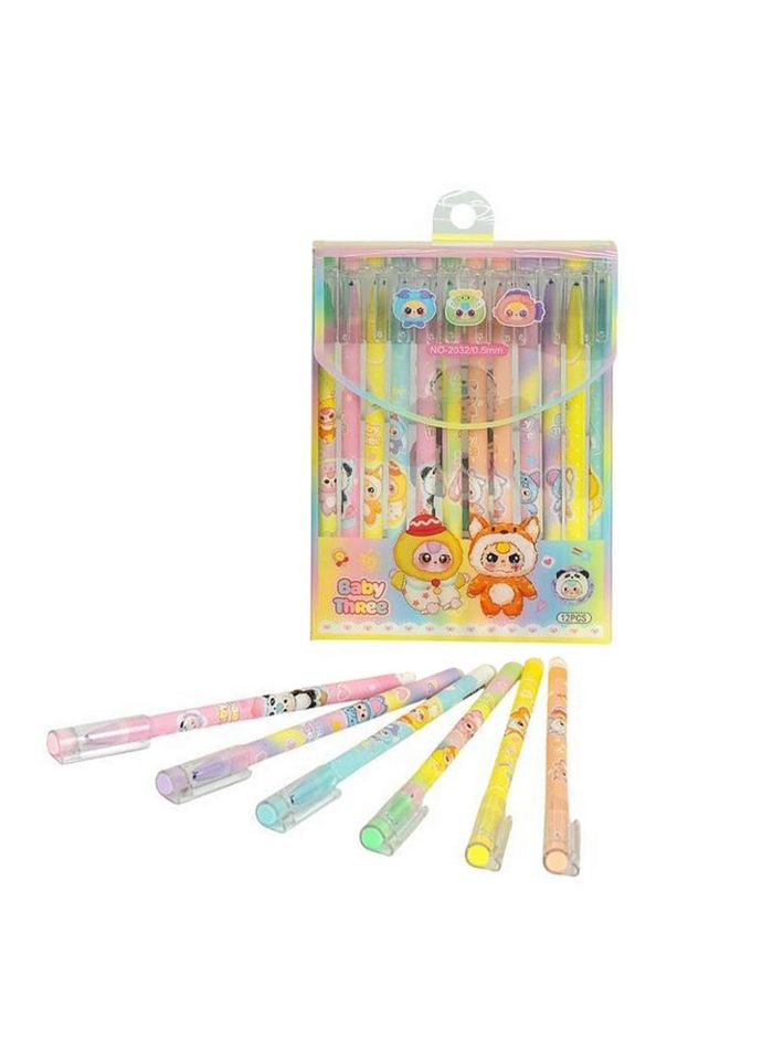 Ручка "Пишет-Стирает" 2032(Blue) синяя, в упаковке 12 штук Bambi (356347622)