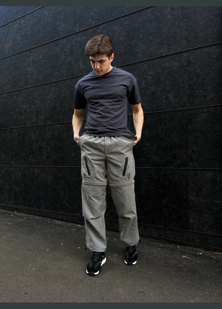 Чоловічі штани-трансформери - Dune, сірий Reload (322700127)