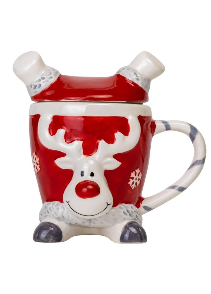 Чашка Рождественский олень, 300 мл 2 шт ELISEY (369653452)