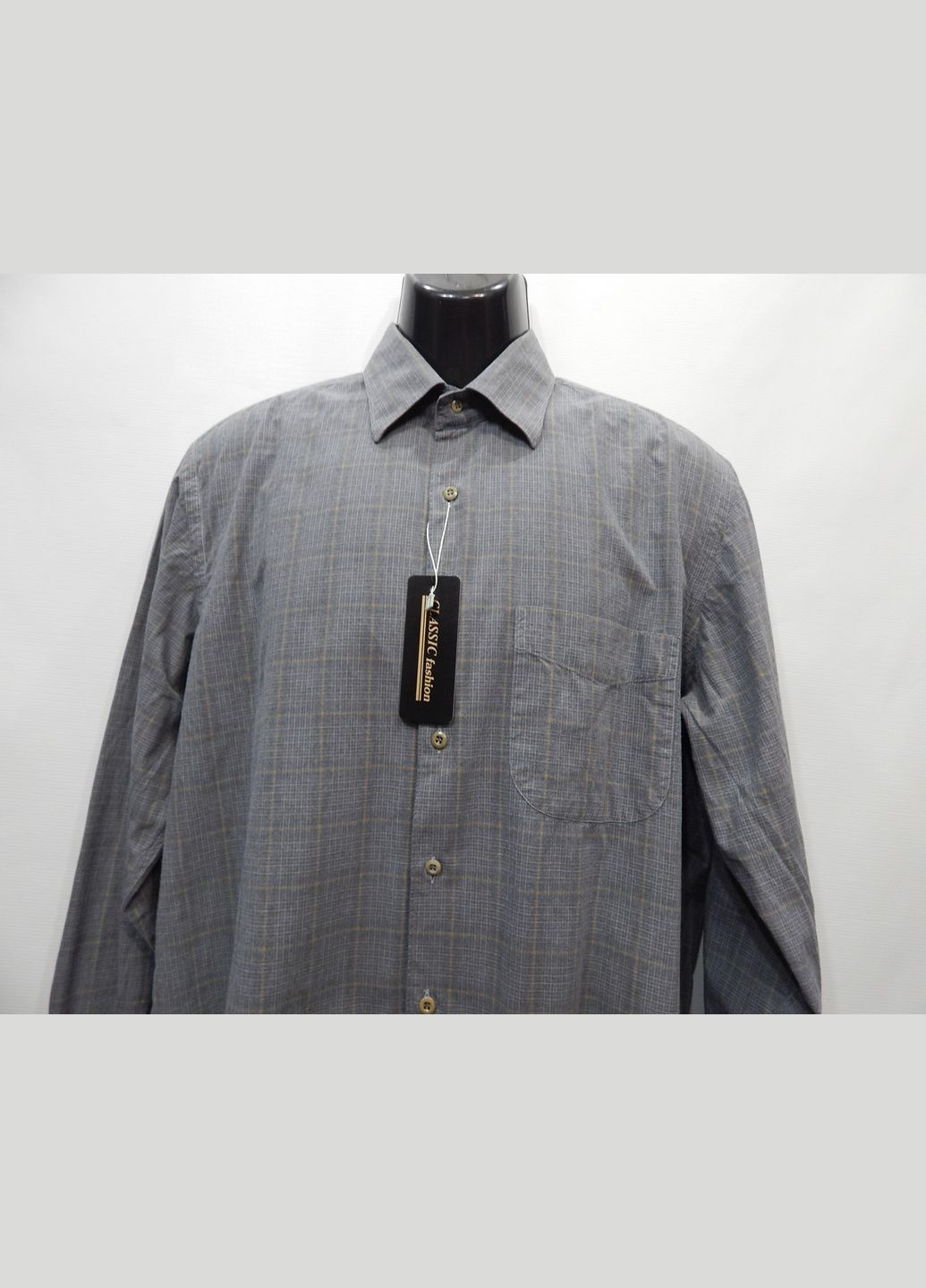 Цветная кэжуал рубашка в клетку No Brand