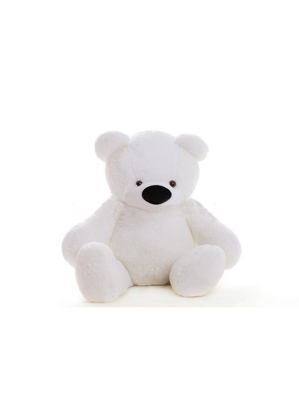 Мягкая игрушка большая бублик медведь с сердцем Алина (282583249)