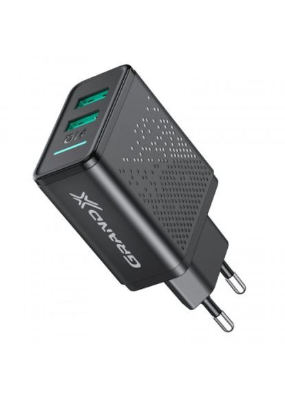 Зарядний пристрій Grand-X CH-60 2USB 5V 3,1A (268147465)