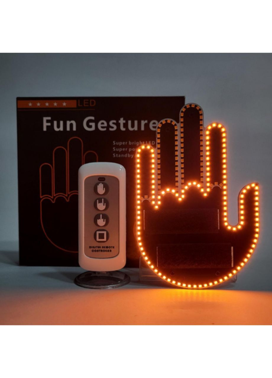 Світлодіодна LED рука на заднє скло автомобіля з Type-C No Brand (306559256)