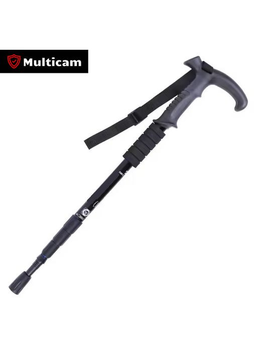 Тростина Forvard, алюмінієва палиця для ходьби з анатомічною ручкою та ремінцем Multicam (322578642)