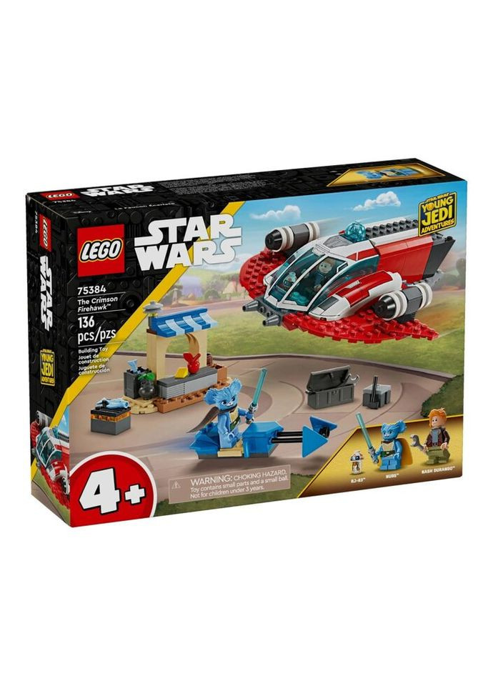 Конструктор Star Wars Багряный огненный ястреб 136 деталей (75384) Lego (281425520)