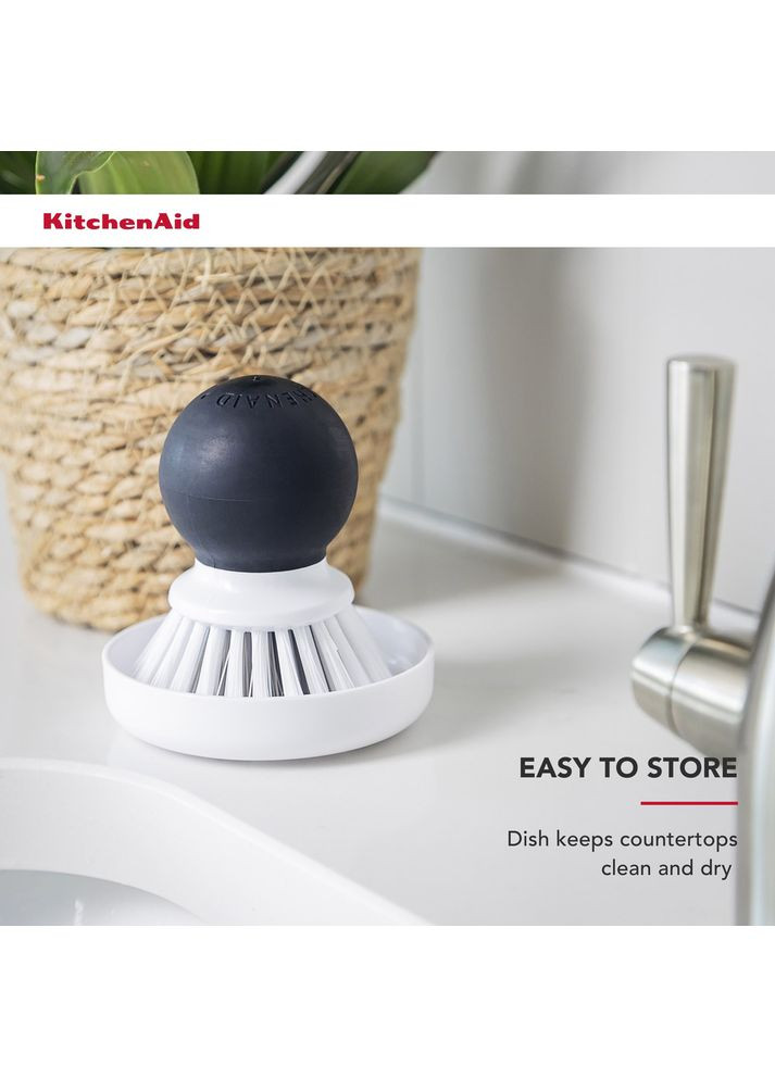 Щітка для миття посуду Sinkware White (KEG195OSBA) KitchenAid (323043887)