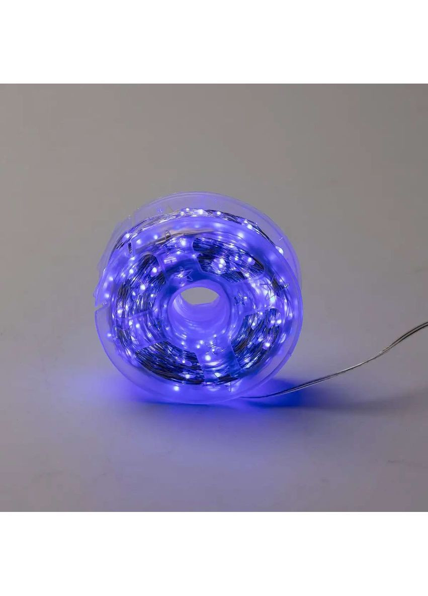 Гирлянда Роса нить 1000 LED длина 100 м от сети, синий GarlandoPro 1000L100MWBL No Brand (366830684)