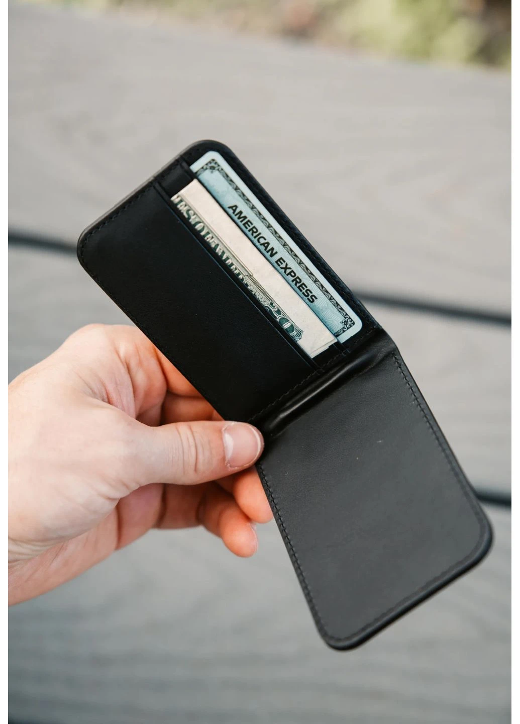 Чохол для карт магнітний з підставкою, Metropolis Wallet PU, Black UAG (390715561)