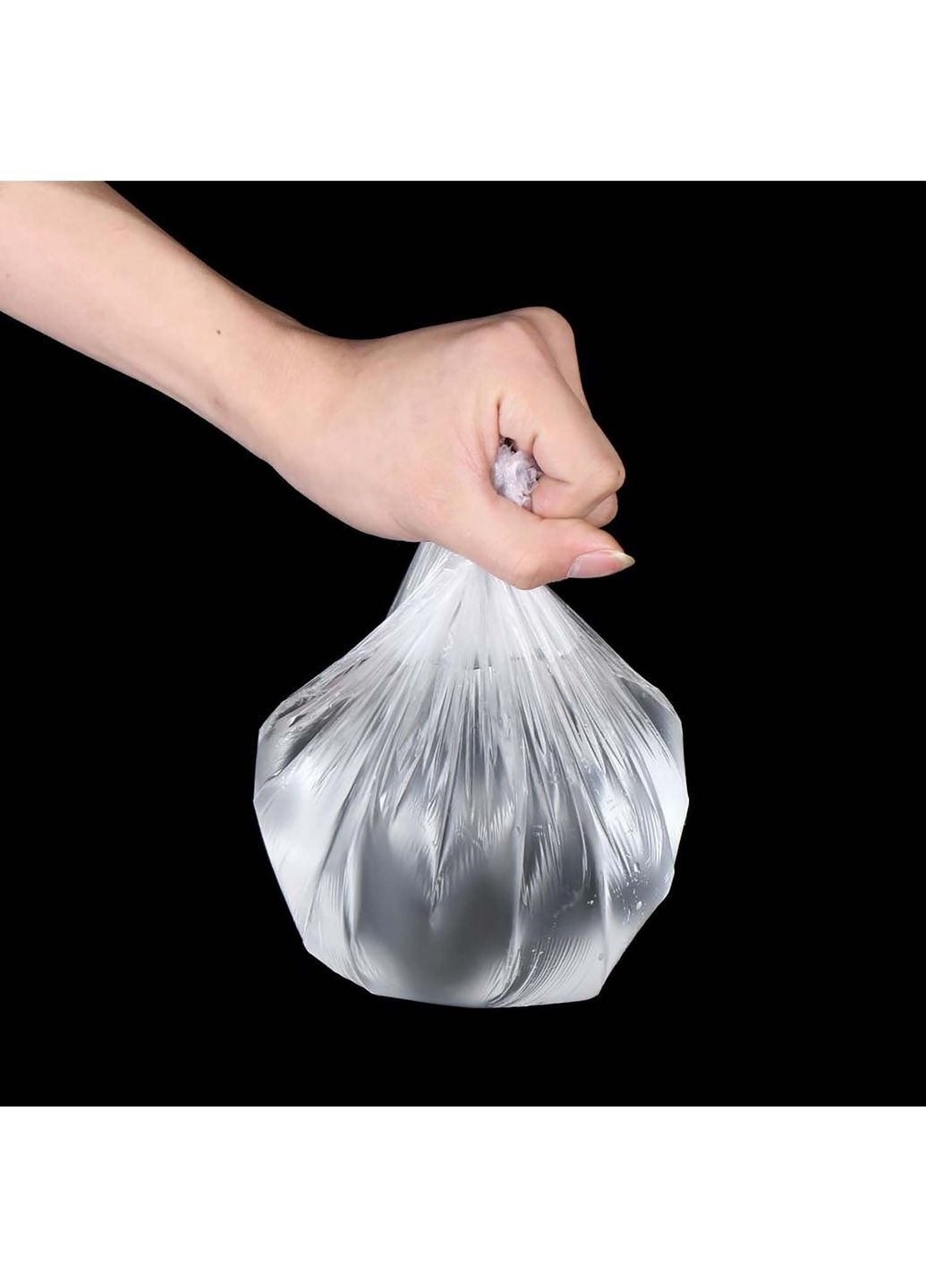 Універсальні пакети на гумці для зберігання продуктів у холодильнику кришка-чохол на тарілку (набір 200 шт.) Kitchen Master (355341938)