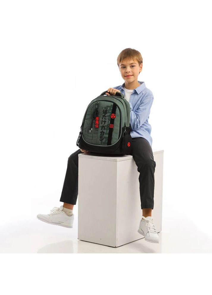 Школьный набор Naruto Shippuden Рюкзак + Пенал + Сумка для обуви SET_NR25-700M Kite (324230416)