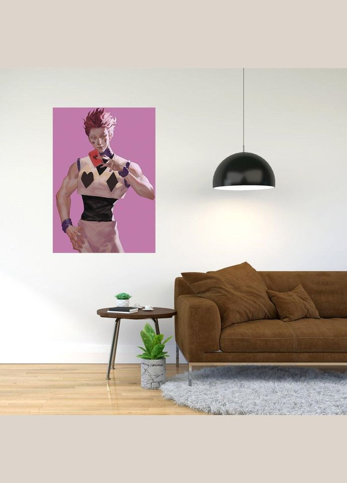 Плакат- с принтом Hisoka Morou-Хисока 4 A2 Кавун постер (316210097)