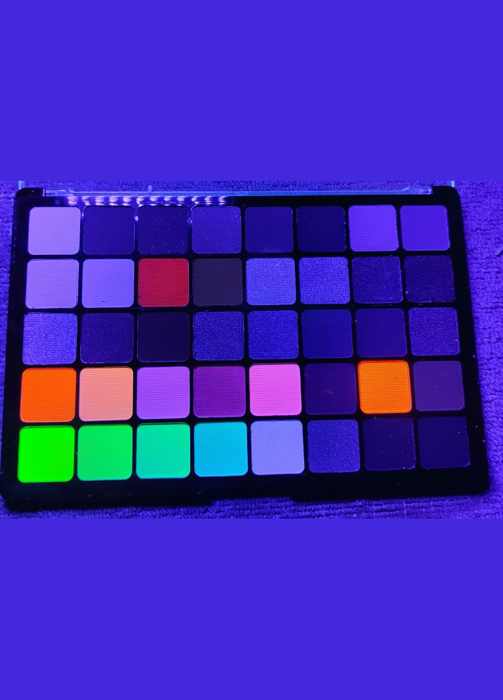 Аквагрим набор 40 цветов и 1 кисть 12 УФ цветов Nukolo (302243055)