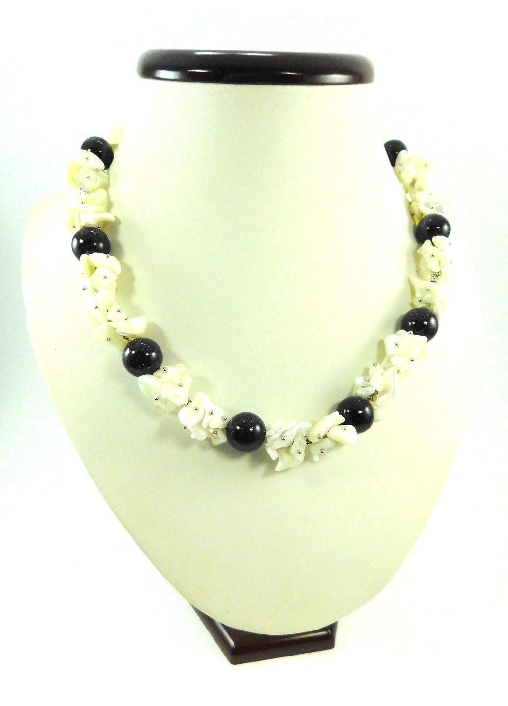 Эксклюзивное ожерелье "Люсиана" Авантюрин Fursa fashion (322314876)