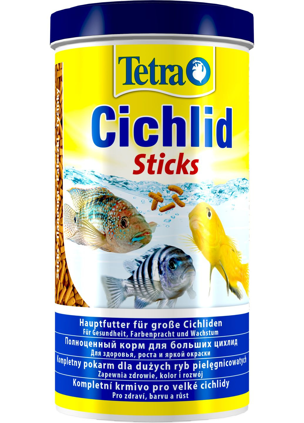 Корм Cichlid Sticks для аквариумныx рыб в палочкаx 1 л (4004218198975) Tetra (279564040)