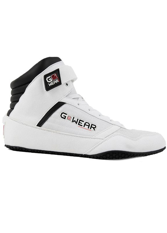 Цветные всесезонные кроссовки gwear classic high tops бело-черный, (06369377) Gorilla Wear