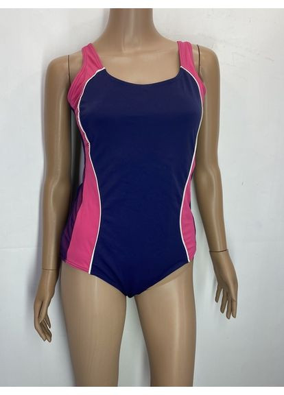 Темно-синий летний купальник слитный No Brand Роздільний