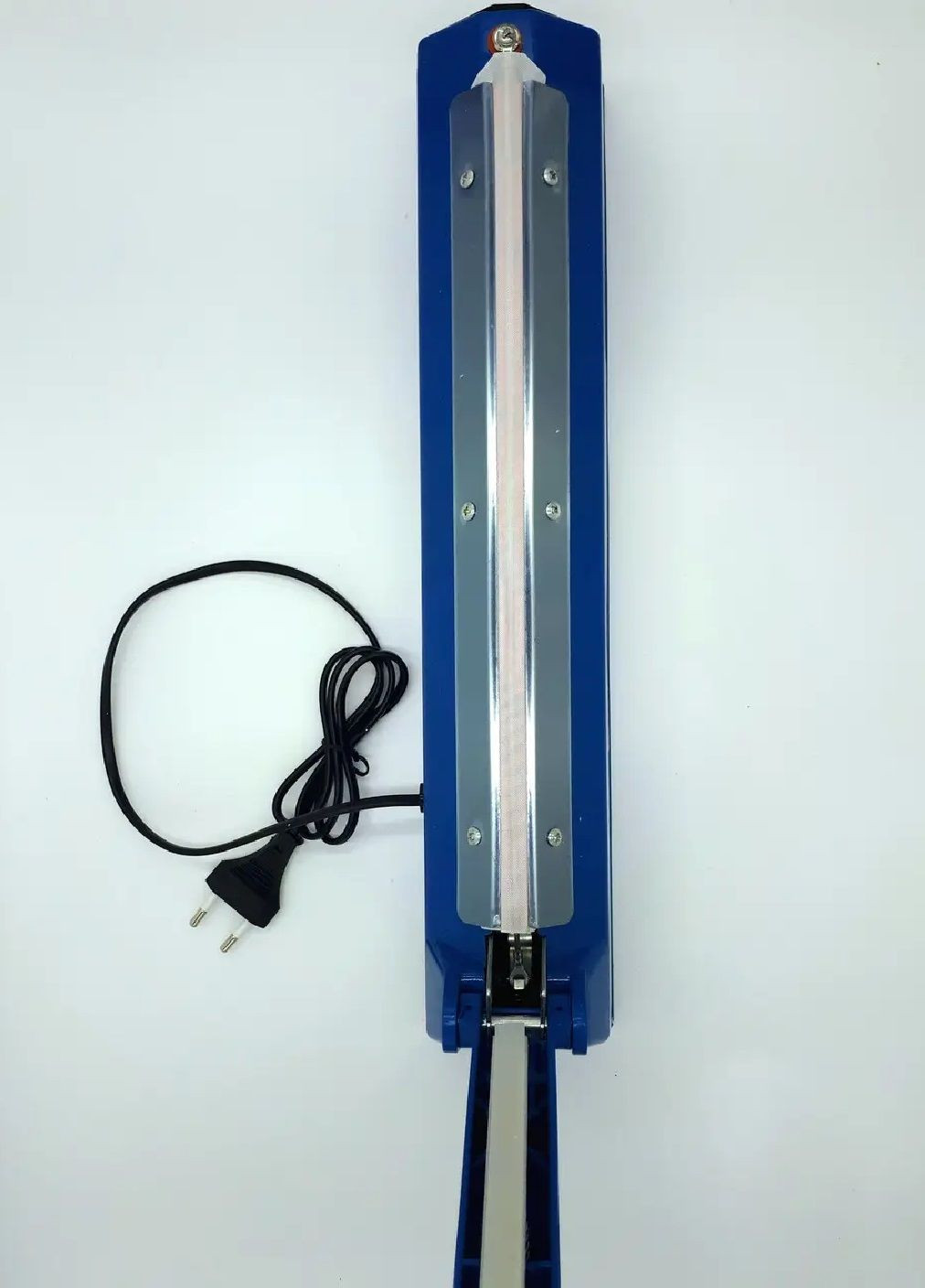 Зварювач пакувальник ручний імпульсний вакуумний для пакування речей продуктів пластик 32.5х8х22.5 см (476604-Prob) Синій Unbranded (285738605)