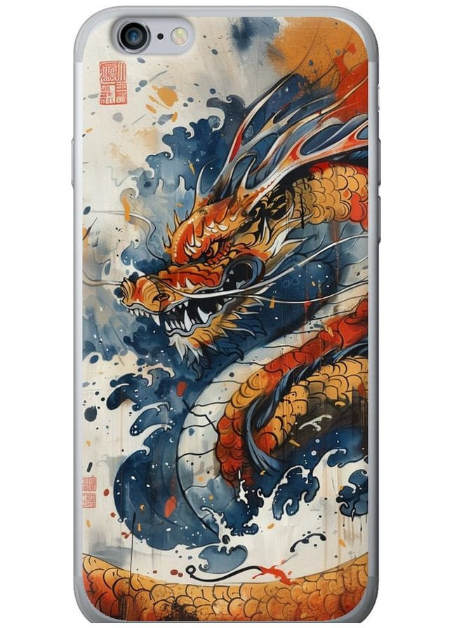 2D пластиковий чохол 'Гнів дракона' для Endorphone Apple iPhone 6 Plus (291420170)