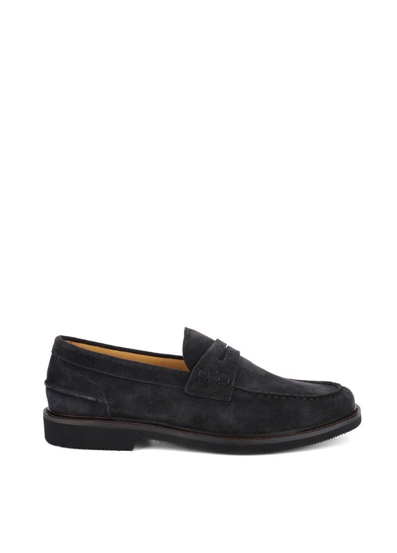 Темно-серые мужские туфли d9356-13b-680 серый замша Miguel Miratez