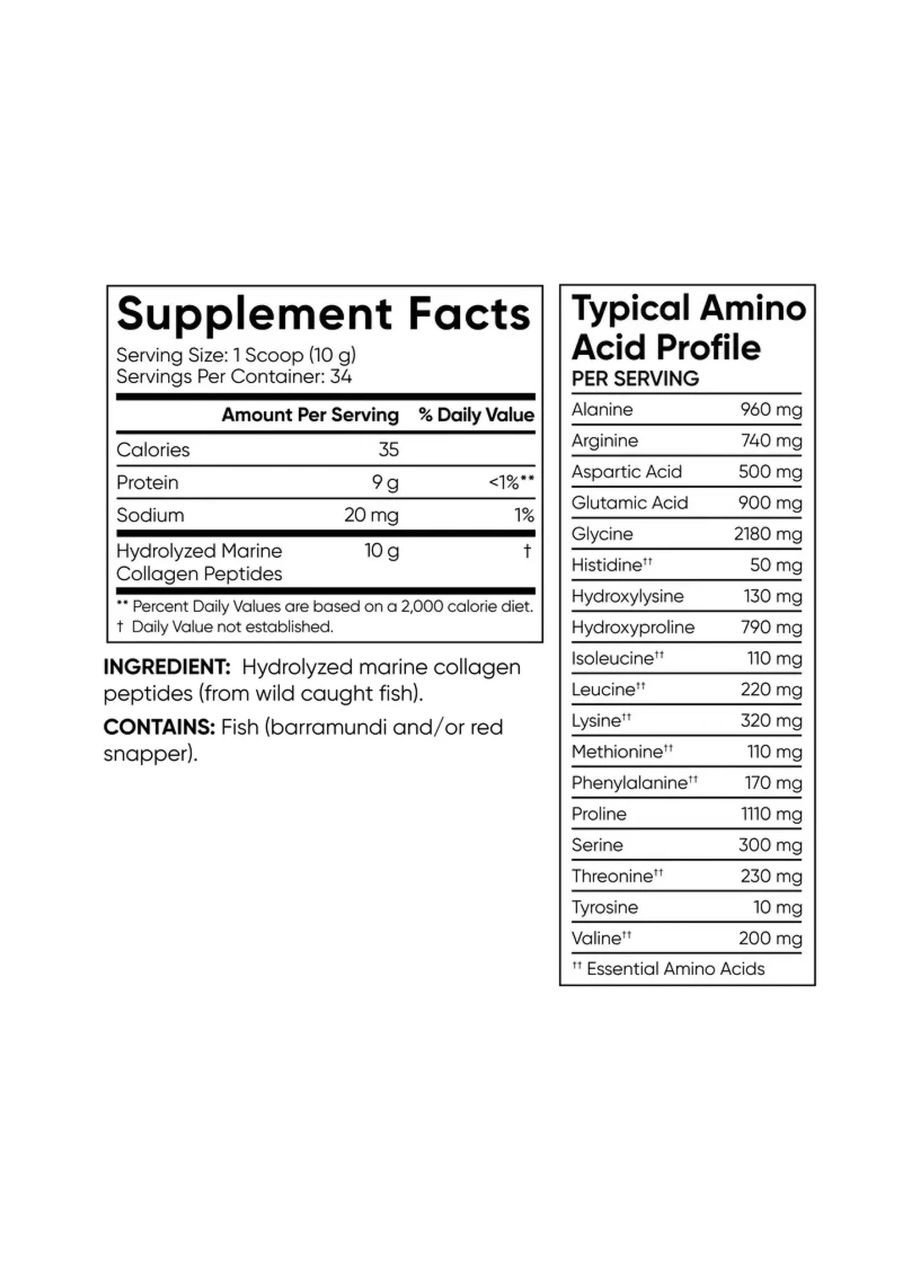 Морской коллаген Marine Collagen, 340 г Sports Research (361117922)