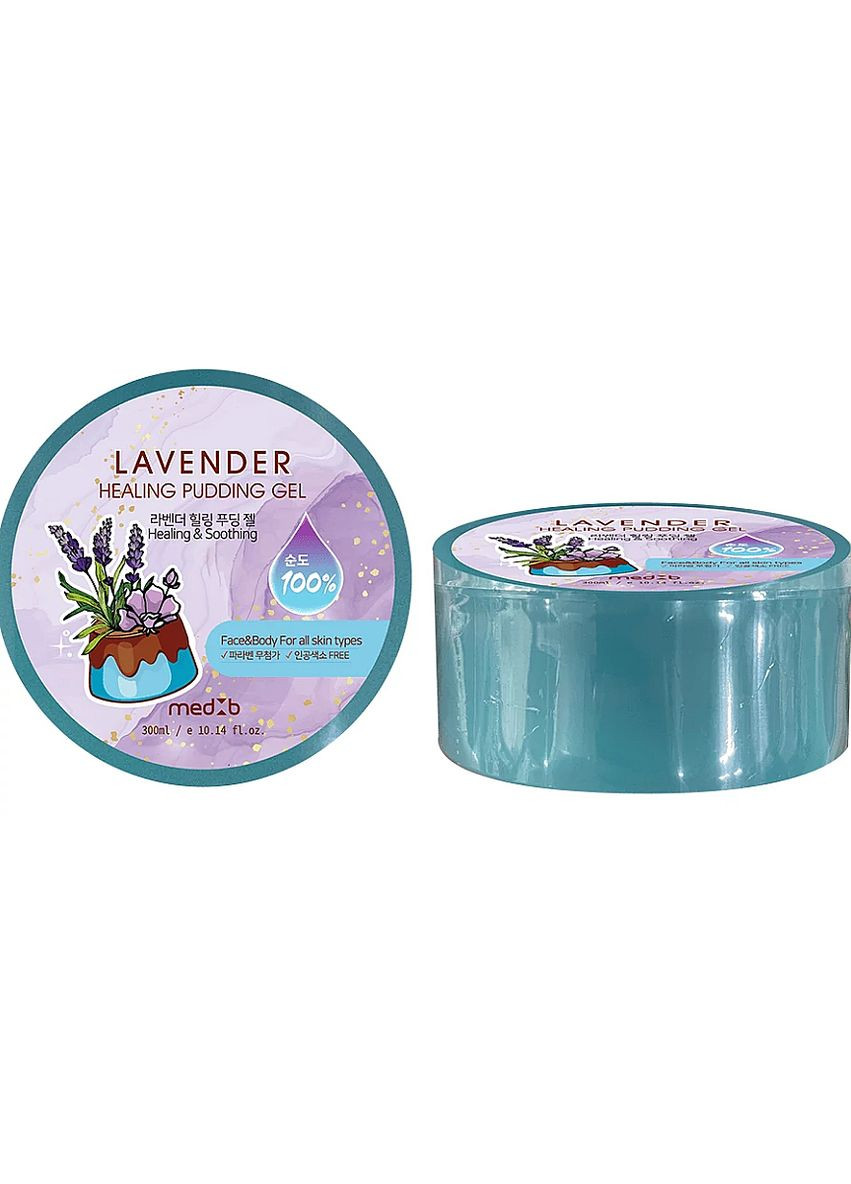 Универсальный заживляющий гель с экстрактом лаванды Lavender Healing Pudding Gel 300ml (1081012-67593) Med B (368902414)