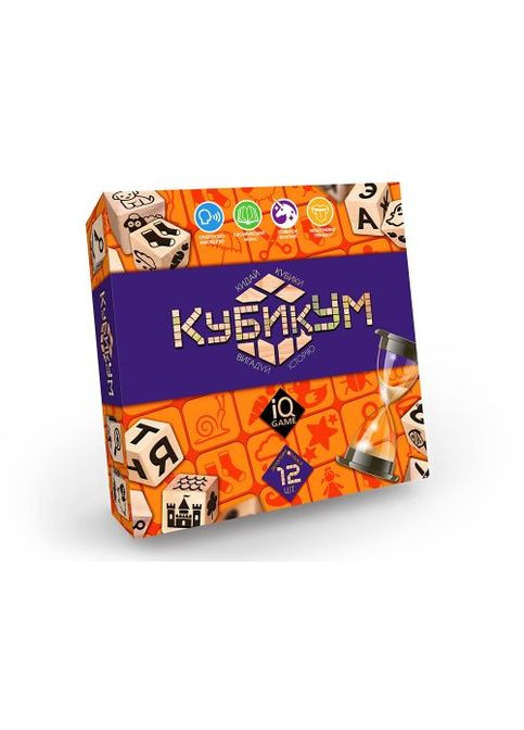 Настольная развлекательная игра КубикУм GKU-01U (4823102804231) Danko Toys (292708973)