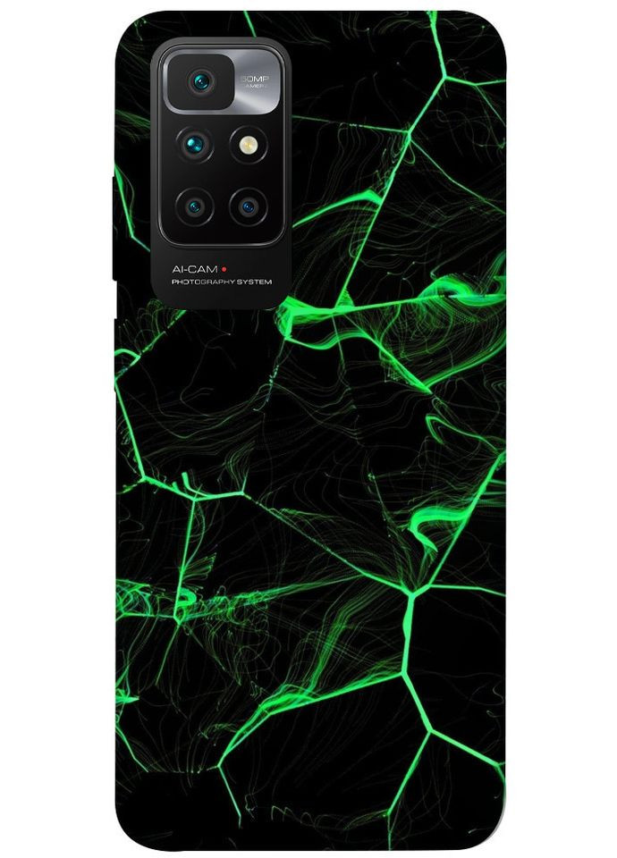 Чохол з принтом для Xiaomi Redmi 10 / на Ксяомі, сяомі, ксіомі Редмі 10 Зломовне павутиння No Brand (339873860)