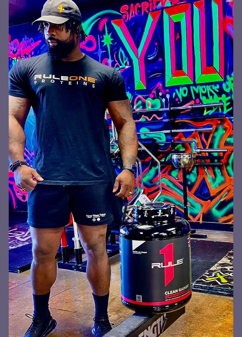 Гейнер Clean Gainer 2.24 kg (Chocolate Fudge) Rule One (313234299)