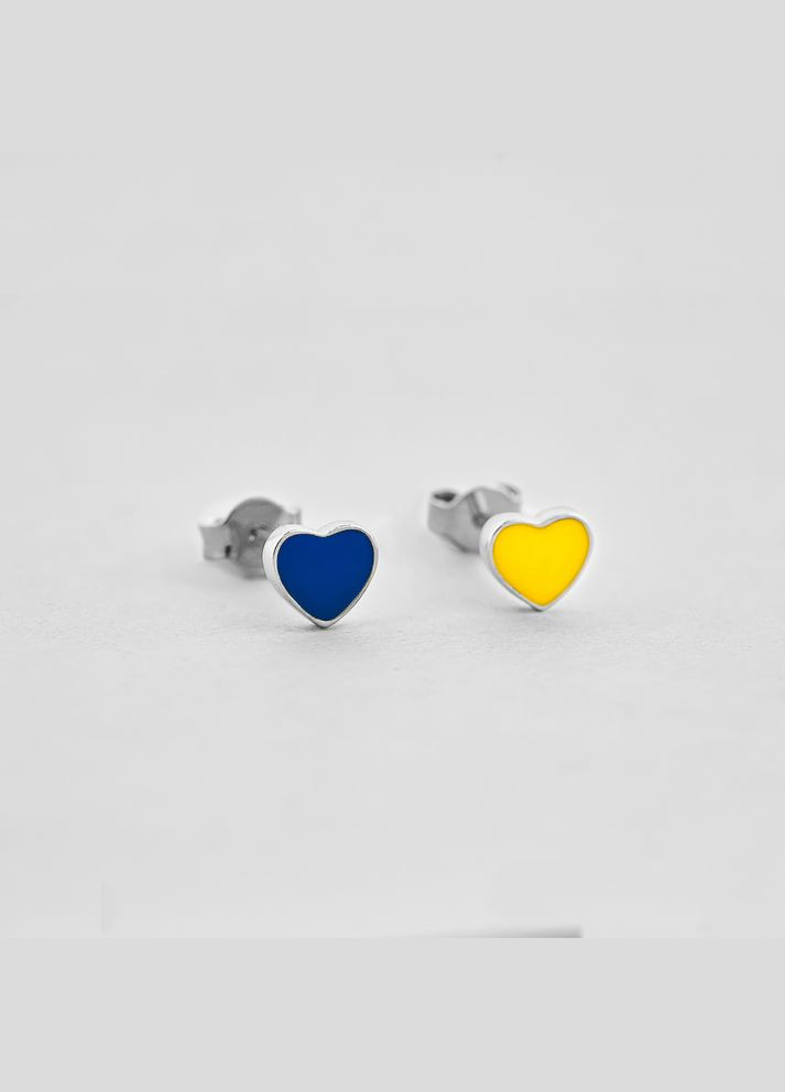 Сережки Серце України Minimal (280947657)