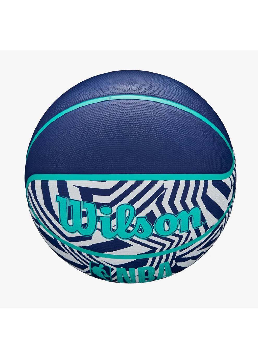 М'яч баскетбольний NBA DRV PLUS DAZZLE CAMO BSKT INDIGO size 6 Wilson (367597410)