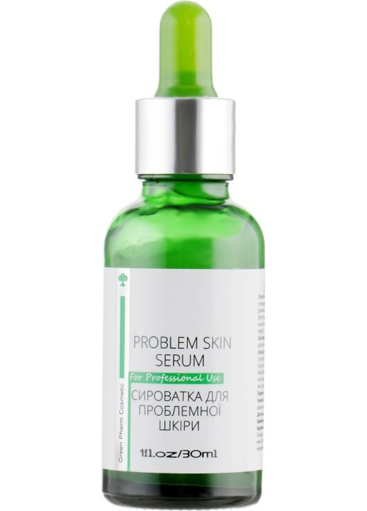 Сироватка для проблемної шкіри Problem Skin Serum PH 5,0 30ml (774048-2349) Green Pharm Cosmetic (368627741)