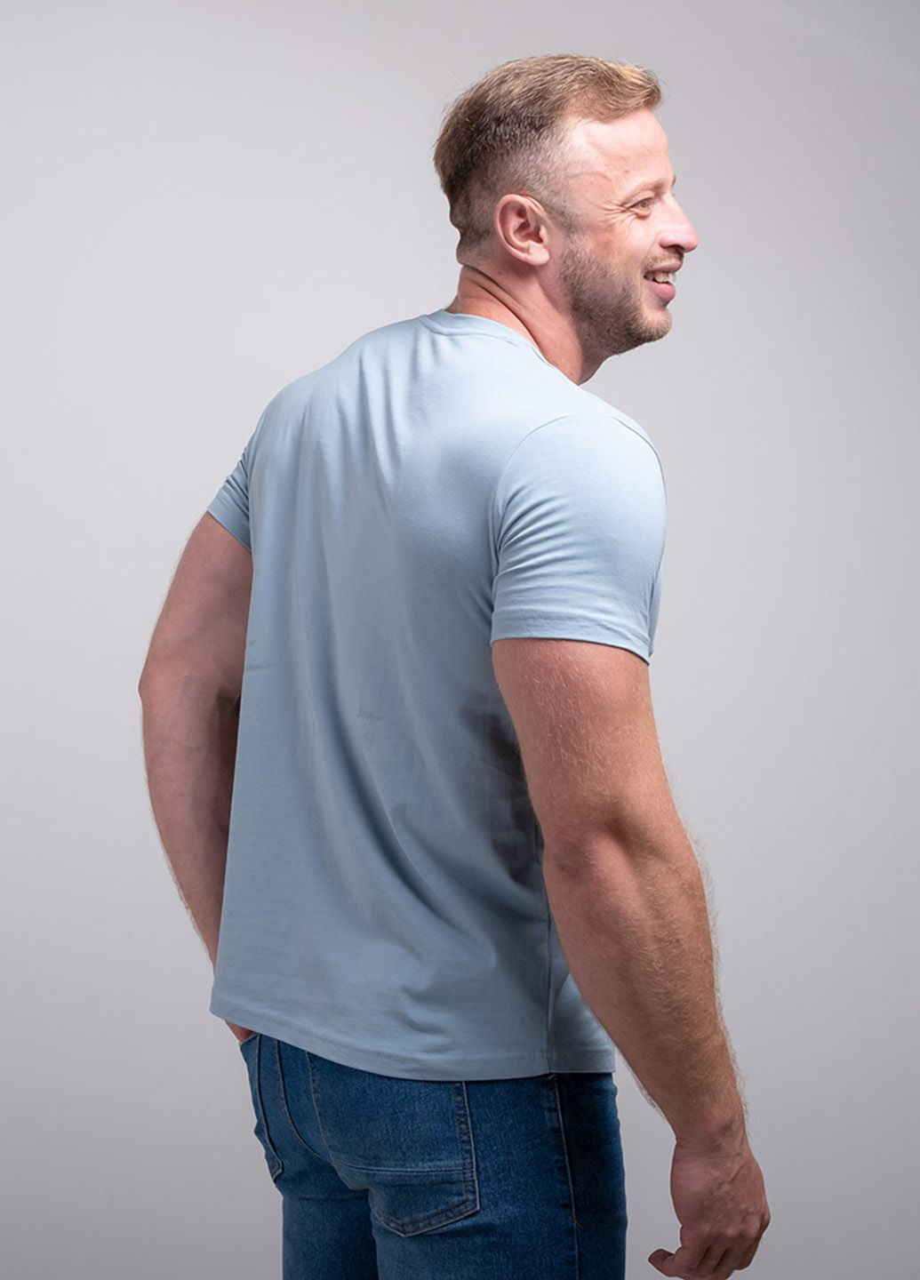 Сіра футболка чоловіча 340693 Power