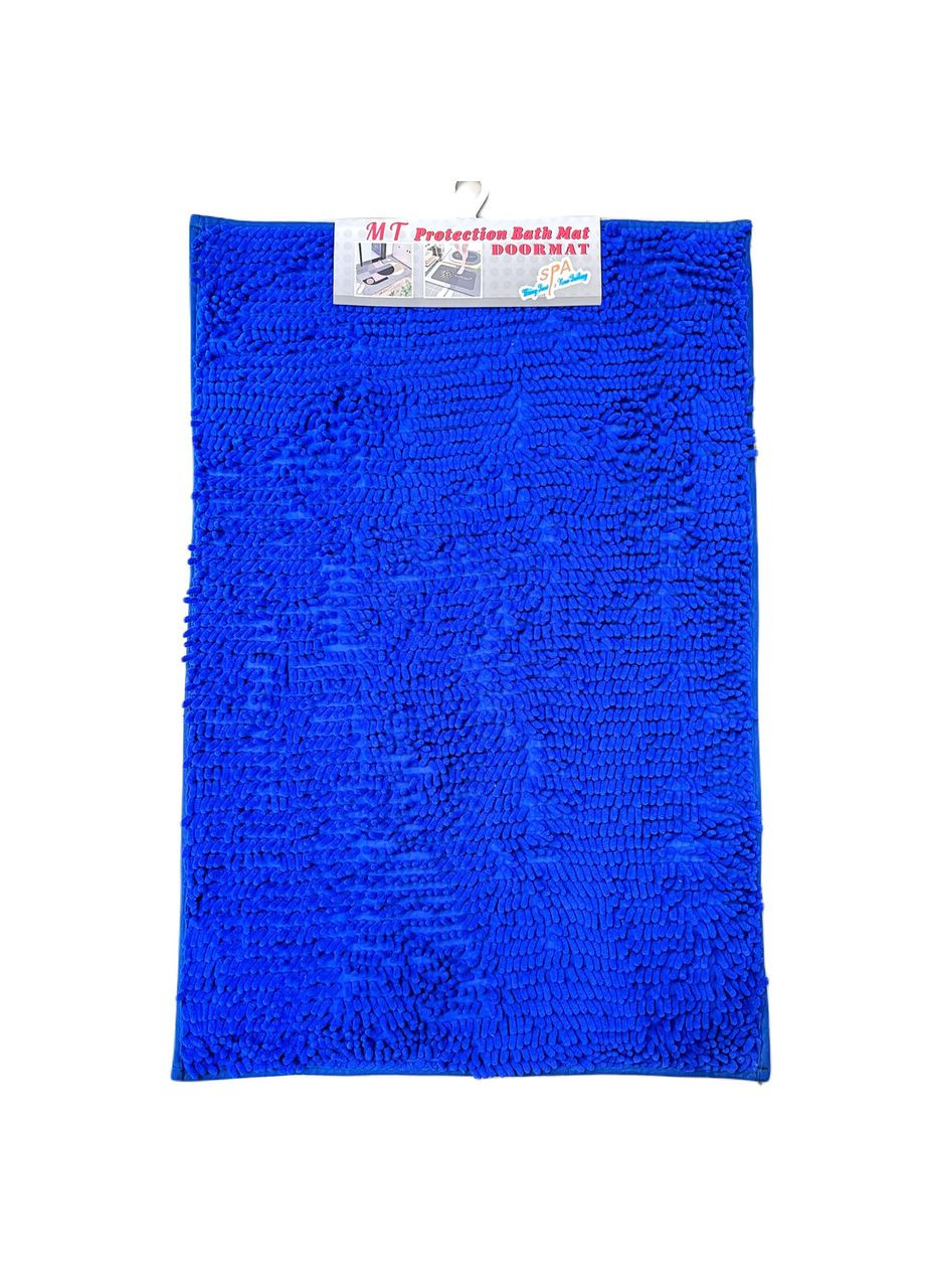 Килимок у ванну 90*60 см Синій Локшина Velcom No Brand (316260057)