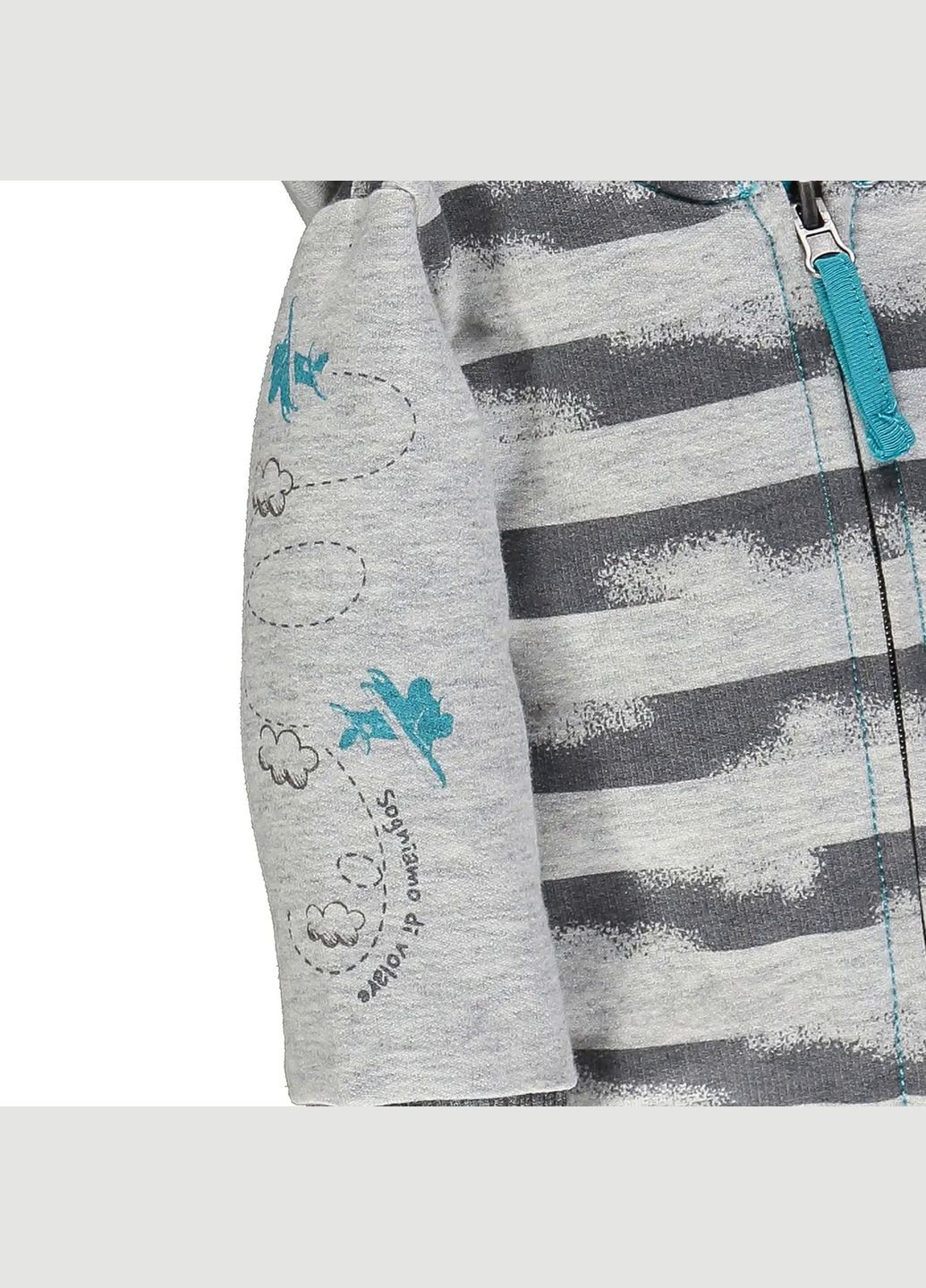 Комбинезон детский трикотажный 193BBFU004-804 серый Brums (322169763)