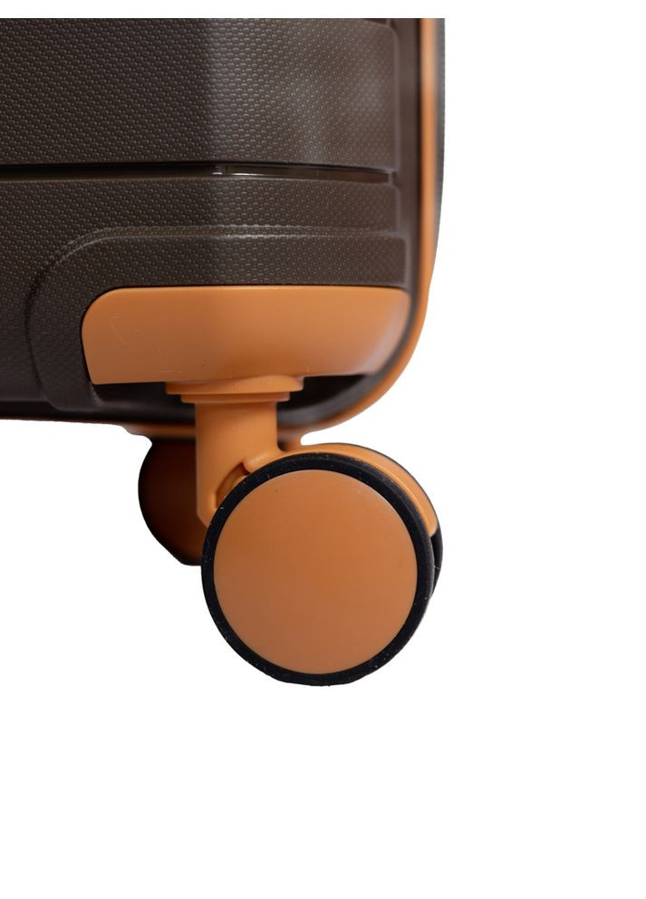 Чемодан большой L 49403 полипропилен Коричневый Snowball (297644145)