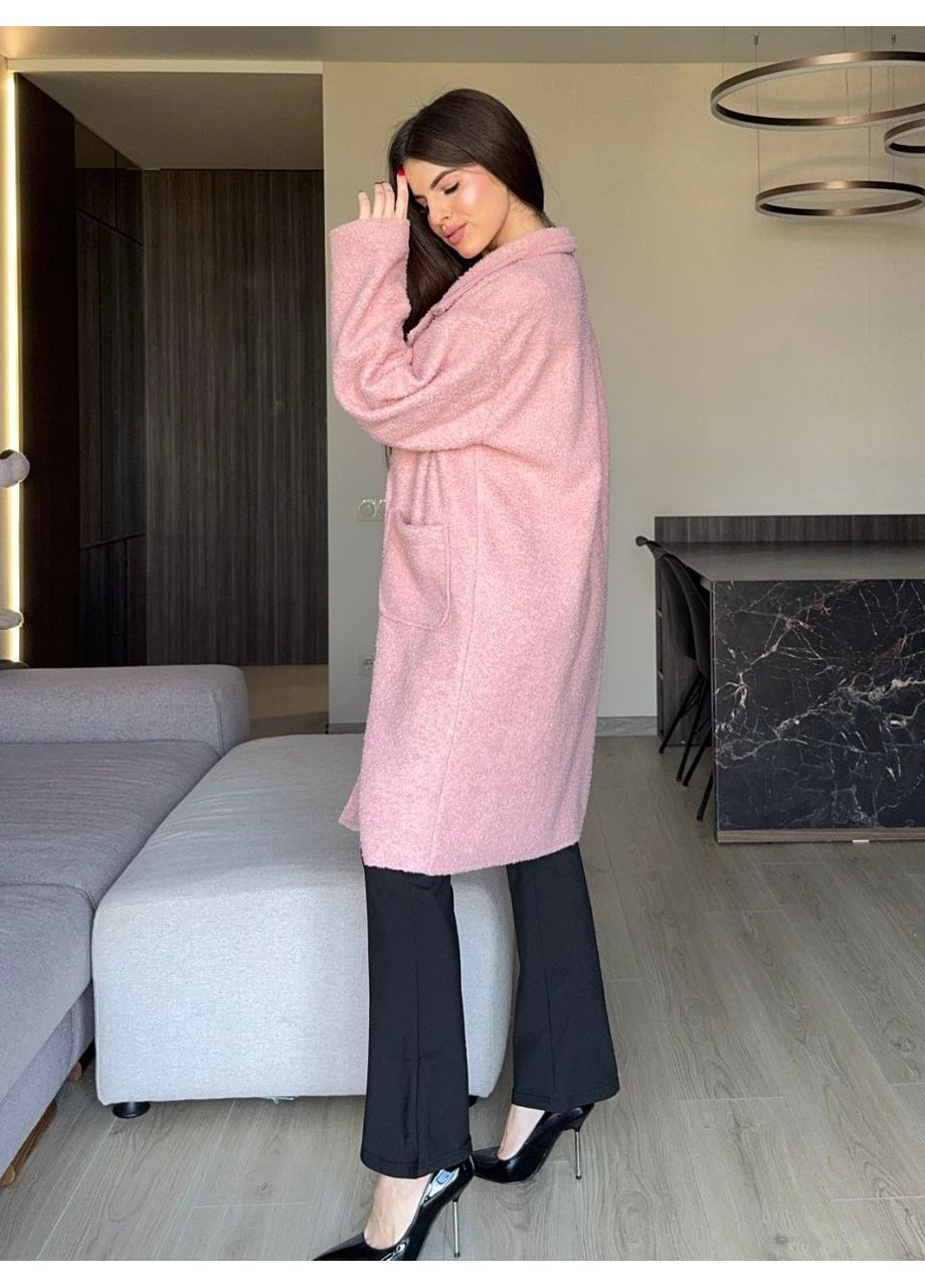 Розовое демисезонное Пальто, цвет Розовый Fashion