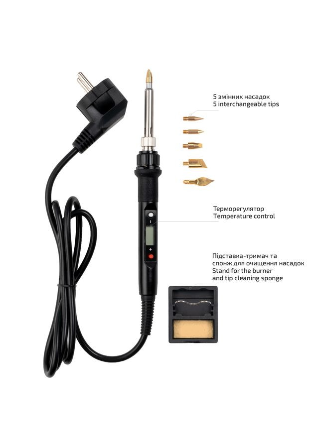 Набір для випалювання по дереву Start NEW 5 насадок (936H) No Brand (342751064)