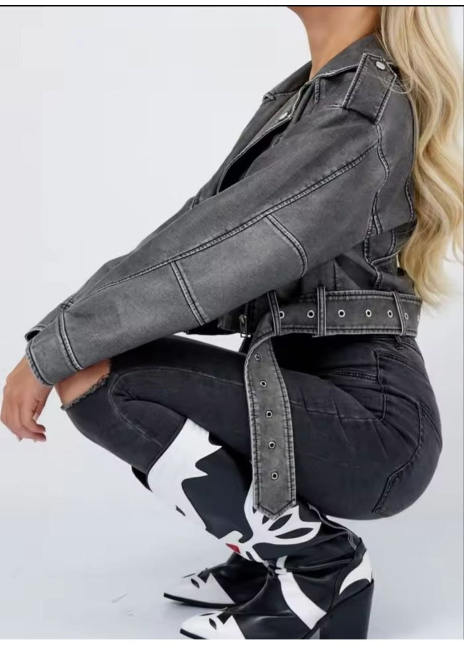 Графітова куртка косуха No Brand