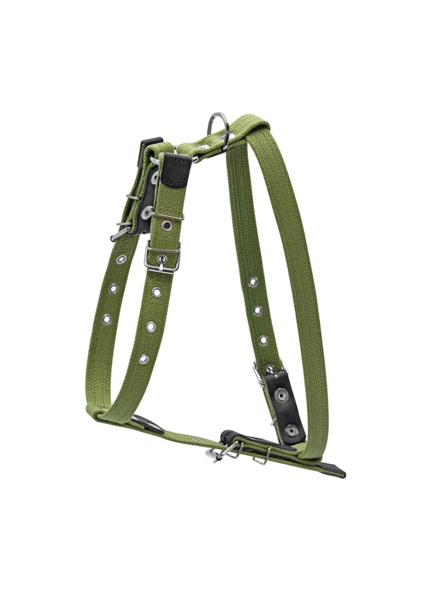 Шлея х/б тесьма Брезент для крупных собак №2 (ширина 35 мм, А:68-91 см, В:85-97 см) Collar (319460087)