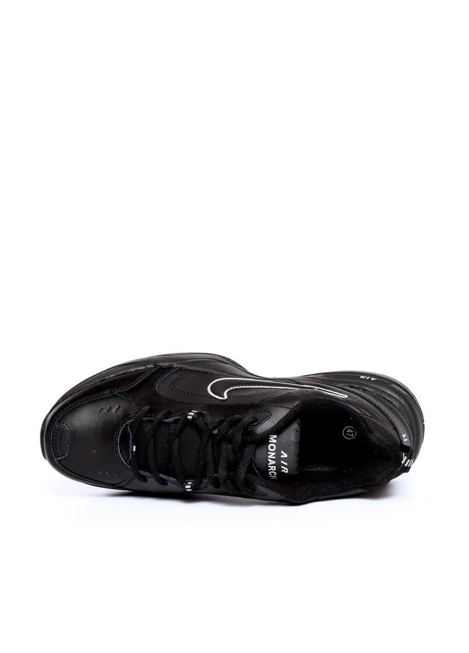 Чорні всесезон nike air monarch black white (копія) No Brand