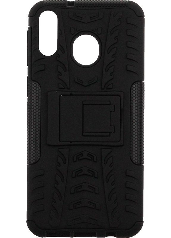 Чехолнакладка Dazzle Kickstand 2 in 1 Case Samsung Galaxy M20 Black Toto (301780439)