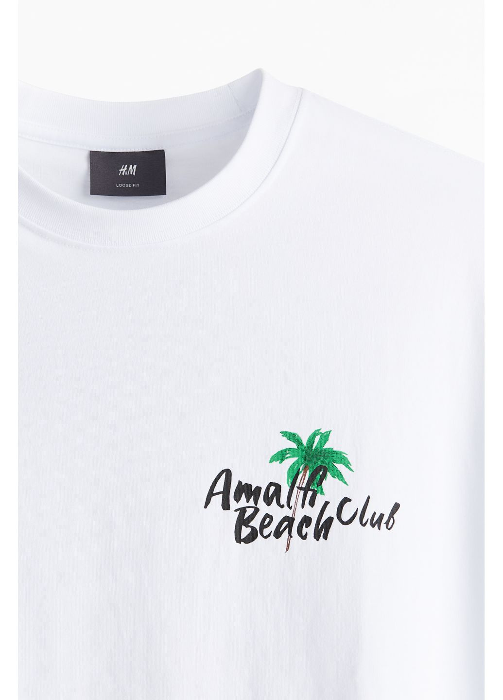 Біла футболка H&M