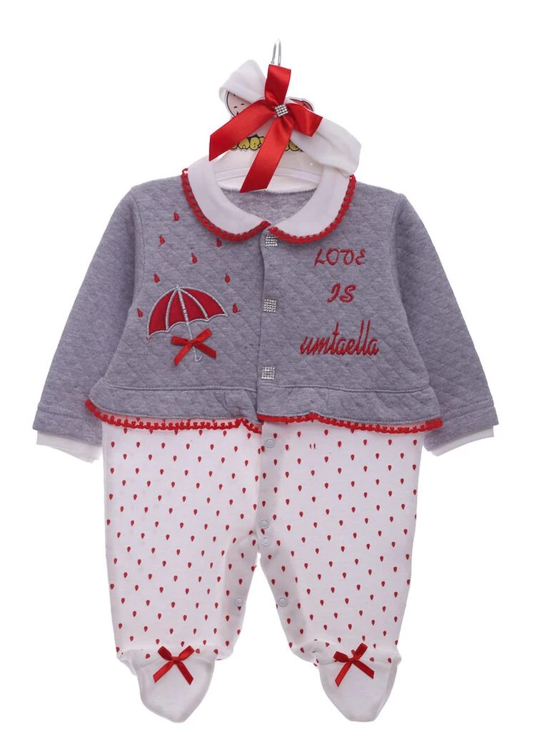 Чоловічок з пов'язкою для дівчинки з парасолькою 62 см (42144) BABYKROHA (297200726)