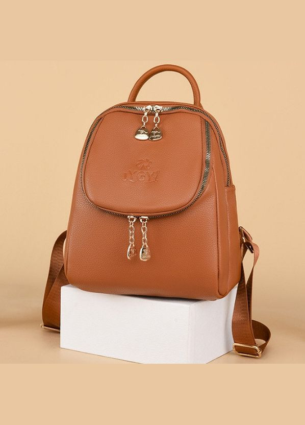 Жіночий міні рюкзак на плече еко шкіра Білий No Brand (301083314)