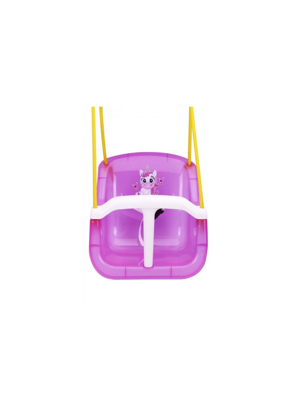 Качели с Т-образной перекладиной безопасности фиолетовые (TH8096VL) ТехноК (364114093)