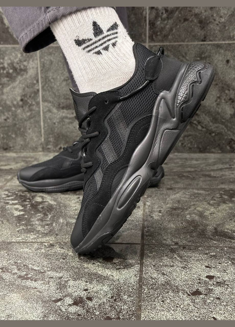 Чорні Осінні чоловічі кросівки No Brand